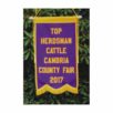 Sewn Felt Banner (15″ x 24″)