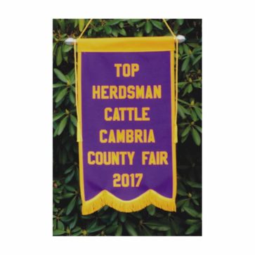 Sewn Felt Banner (18″ x 30″)